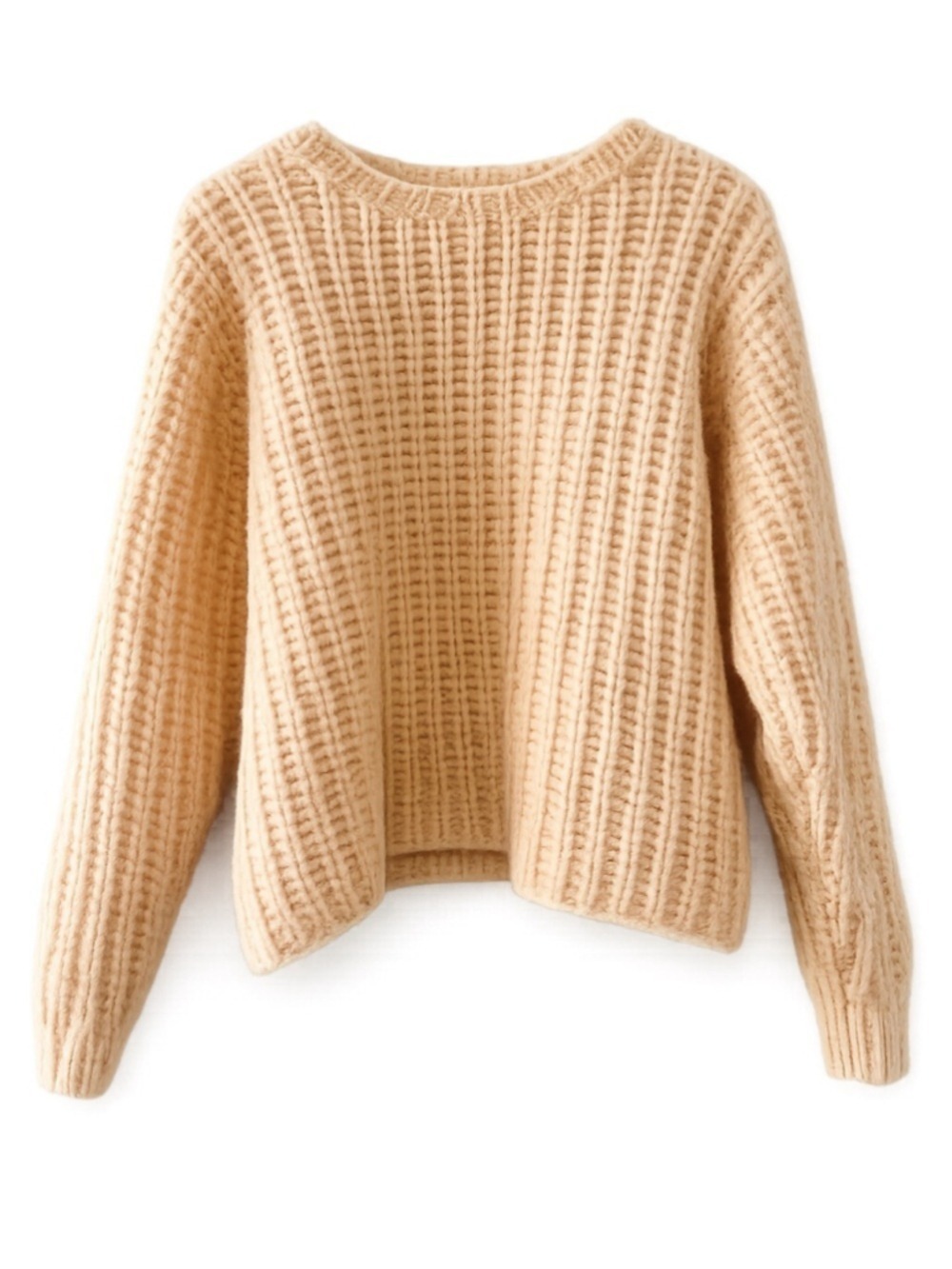 J.Crew Chunky Knit Sweater – Wool Mohair Blend – Cozy & Soft